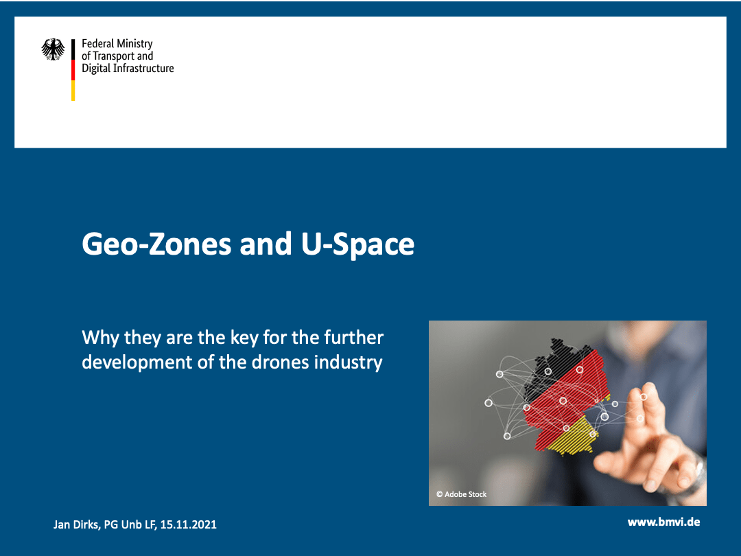 Geo-Zones and U-Space EDF2021
